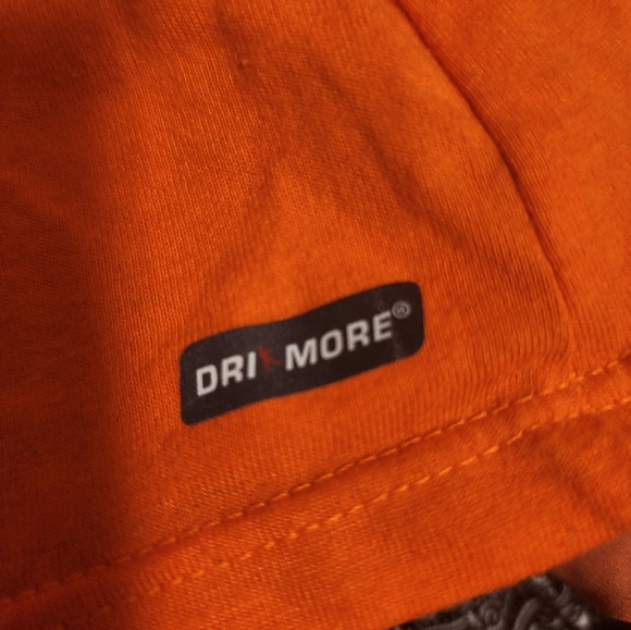 Danskin Now Loose Fit Orange Practice Makes Perfect Tank Top, Size L/G 12-14 - Picture 5 of 6